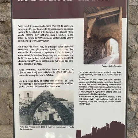 Gasthuis La Sainte Claire Hyères